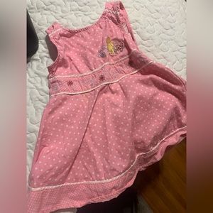 Pink Winnie the Pooh sleeveless dress